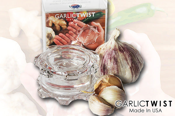 美國Garlic Twist扭扭寶磨蓉器 (紫)|美國製造