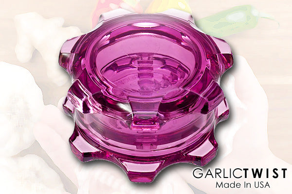 美國Garlic Twist扭扭寶磨蓉器 (紫)|美國製造
