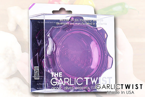 美國Garlic Twist扭扭寶磨蓉器 (紫)|美國製造