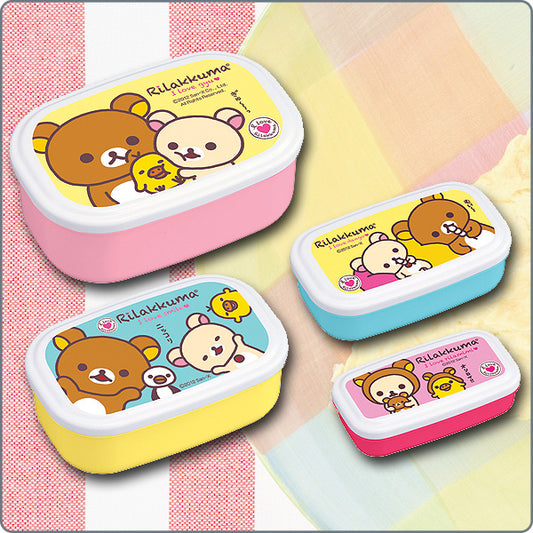 鬆弛熊餐盒套裝 (4個)｜日本製造