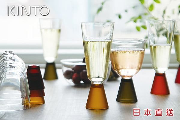 Kinto 日本創新組合式紅酒杯套裝 (4杯)