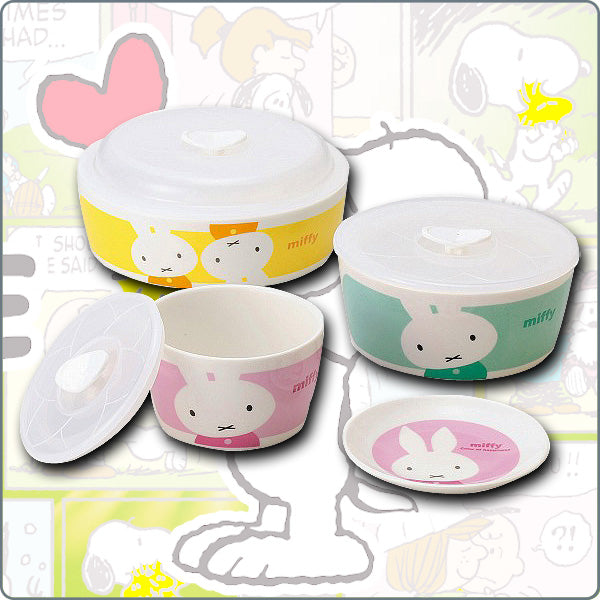 Miffy 3食物盒禮盒