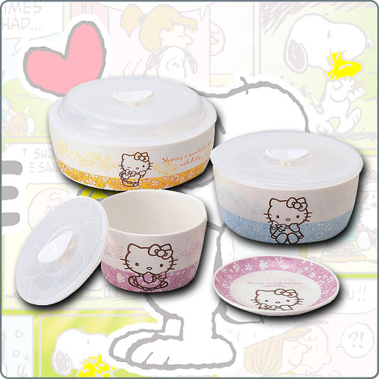 Hello Kitty 3食物盒禮盒