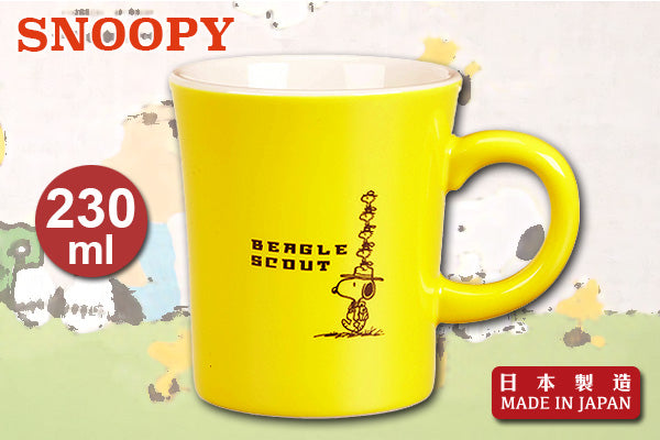 Snoopy 型格色彩咖啡杯｜日本製造