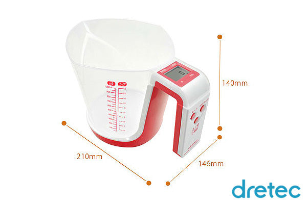 Dretec 量杯型食物磅