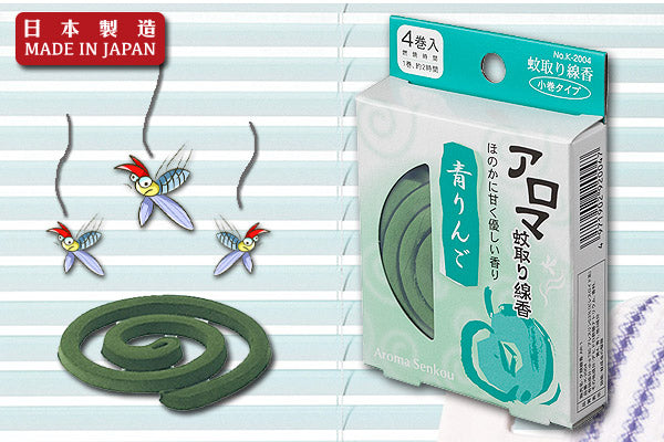 清香花果味小盒蚊香 (4卷入)|日本製造