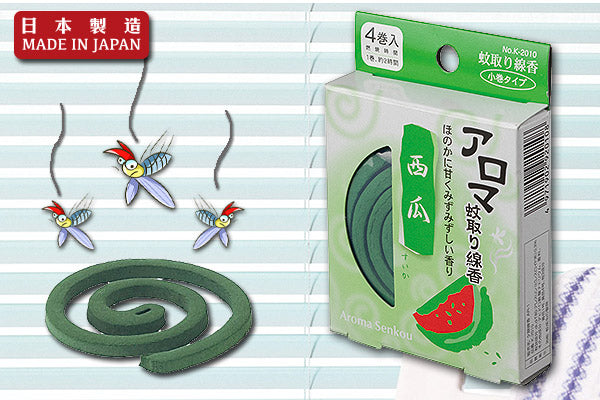 清香花果味小盒蚊香 (4卷入)|日本製造