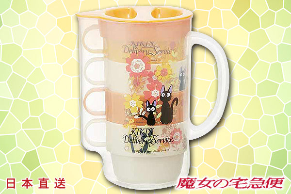 魔女宅急便實用水壺4杯套裝