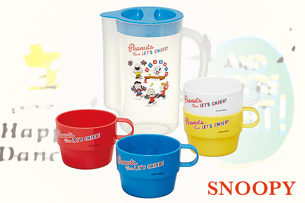 Snoopy "Sports"系列實用水壺4杯套裝
