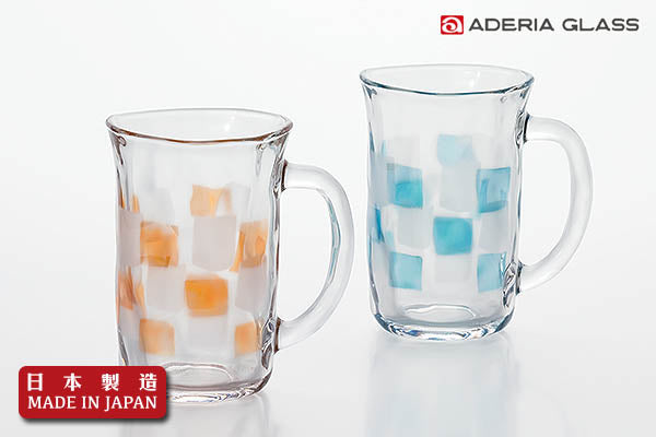 Aderia 型格有耳啤酒杯套裝 (2枚入)|日本製造
