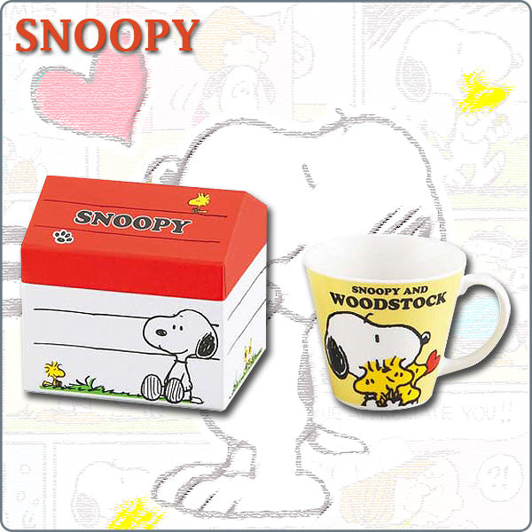 Snoopy & Woodstock Mug杯禮盒|日本製造