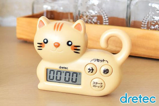 Dretec 日本可愛貓咪廚房計時器