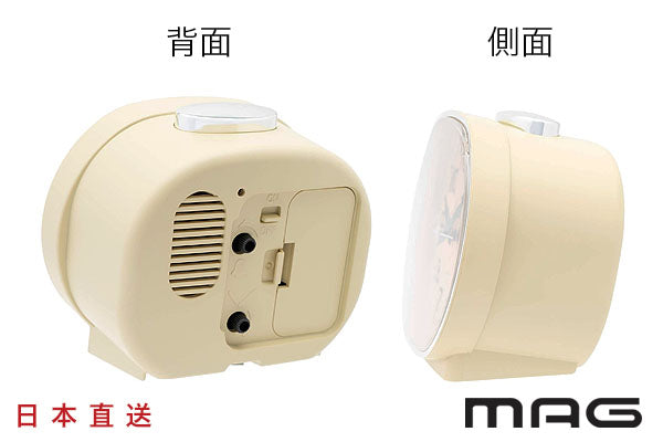 MAG 日本懷舊型格座檯鐘 (電子音)