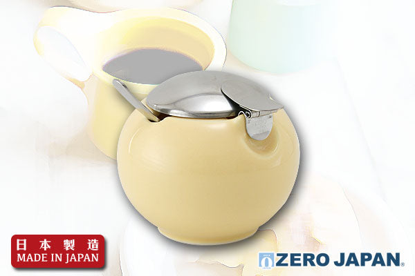 ZeroJapan 小巧咖啡糖瓶 (奶黃)|日本製造