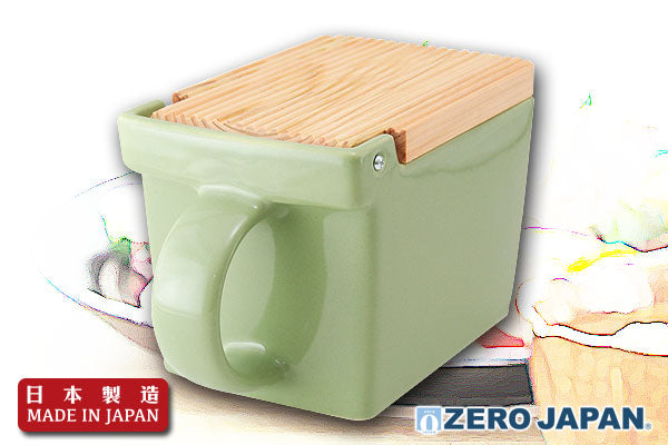 ZeroJapan 型格調味盒(青瓷綠)|日本製造