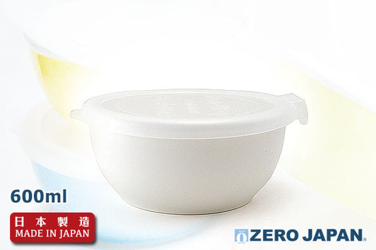 ZeroJapan 優質儲存盒 (600ml/白色)｜日本製造