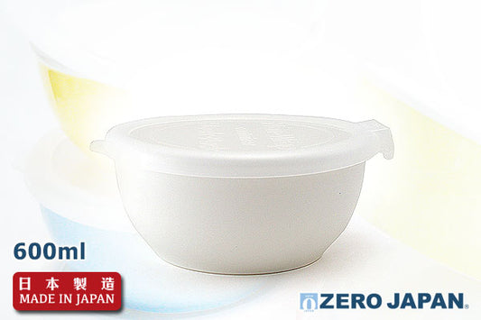 ZeroJapan 優質儲存盒 (600ml/白色)|日本製造