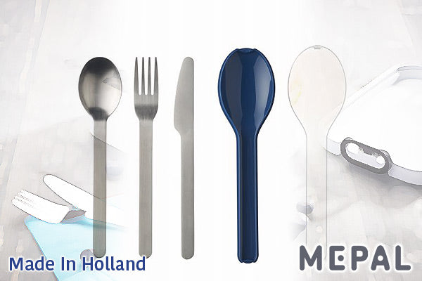MEPAL｜Ellipse不鏽鋼餐具套裝 (叉+匙+刀)｜荷蘭製造