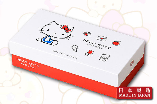 Hello Kitty 餐具禮盒套裝 (5件)｜日本製造