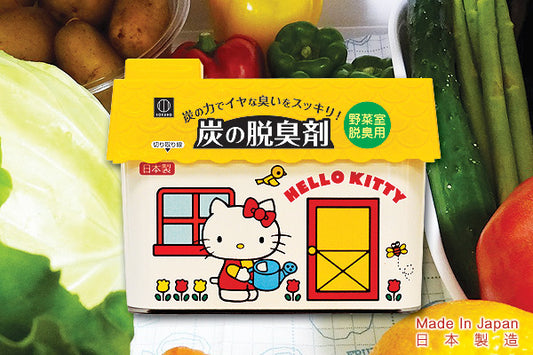 Hello Kitty 野菜室除臭劑｜日本製造