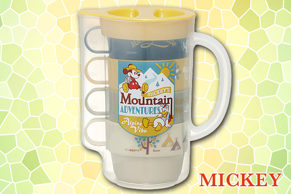 Mickey "Mountain"系列實用水壺4杯套裝